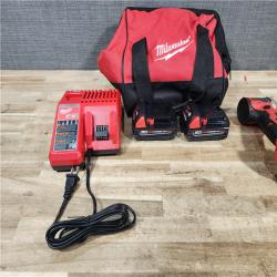 HOUSTON LOCATION - AS - IS Milwaukee 18-Volt Lithium-Ion Compact Brushless Cordless 1/4 in. Impact Driver Kit