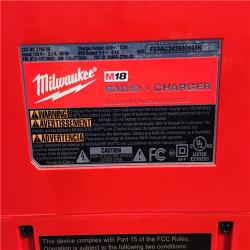 HOUSTON LOCATION - AS-IS M18 Lithium-Ion Cordless Jobsite Radio/Charger