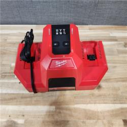 HOUSTON LOCATION - AS-IS Milwaukee 18V Lithium-Ion REDLITHIUM FORGE 8.0 Ah Battery Pack with 18V Dual Bay Simultaneous Super Charger