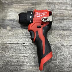 AS-IS Milwaukee 12-Volt Lithium-Ion Brushless Cordless Subcompact Brushless Drill Driver Kit