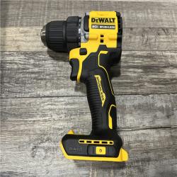 AS-IS DEWALT Atomic 20V Lithium-Ion Cordless Compact 1/2 in. Drill/Driver Kit