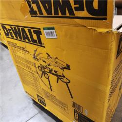 As-Is- DEWALT 10 in. 15 Amp 120V Site-Pro Compact Jobsite Table Saw