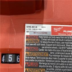 AS-IS Milwaukee  FUEL 18V Lithium-Ion Cordless Brushless 6-1/2 in. Plunge Cut Track Saw (Tool-Only)