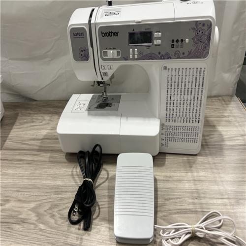 AS-IS Brother SQ9285 Computerized Sewing & Quilting Machine