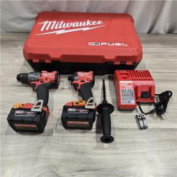 AS-IS MILWAUKEE FUEL 18V Cordless Hammer Drill and Impact Driver Combo Kit