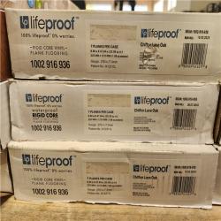 Phoenix Location Lifeproof Chiffon Lace Oak 6 MIL x 8.7 in. W x 48 in. L Click Lock Waterproof Luxury Vinyl Plank Flooring (260 sqft 13 case) (1 Fresh Oak 6 MIL)