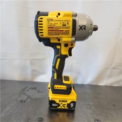 AS-IS- DEWALT 20V MAX Lithium-Ion Cordless 1/2 in. Impact Wrench Kit