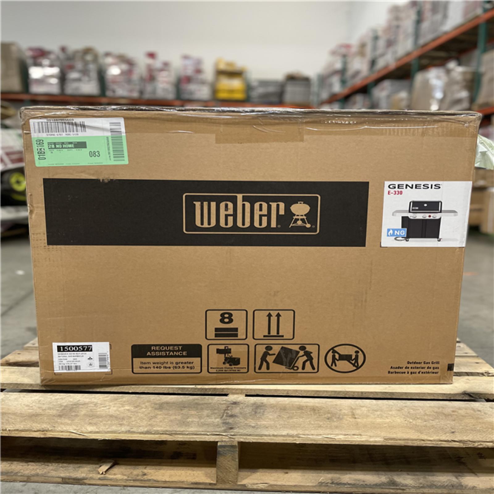 DALLAS LOCATION- WEBER Genesis E-330 3-Burner Natural Gas Grill