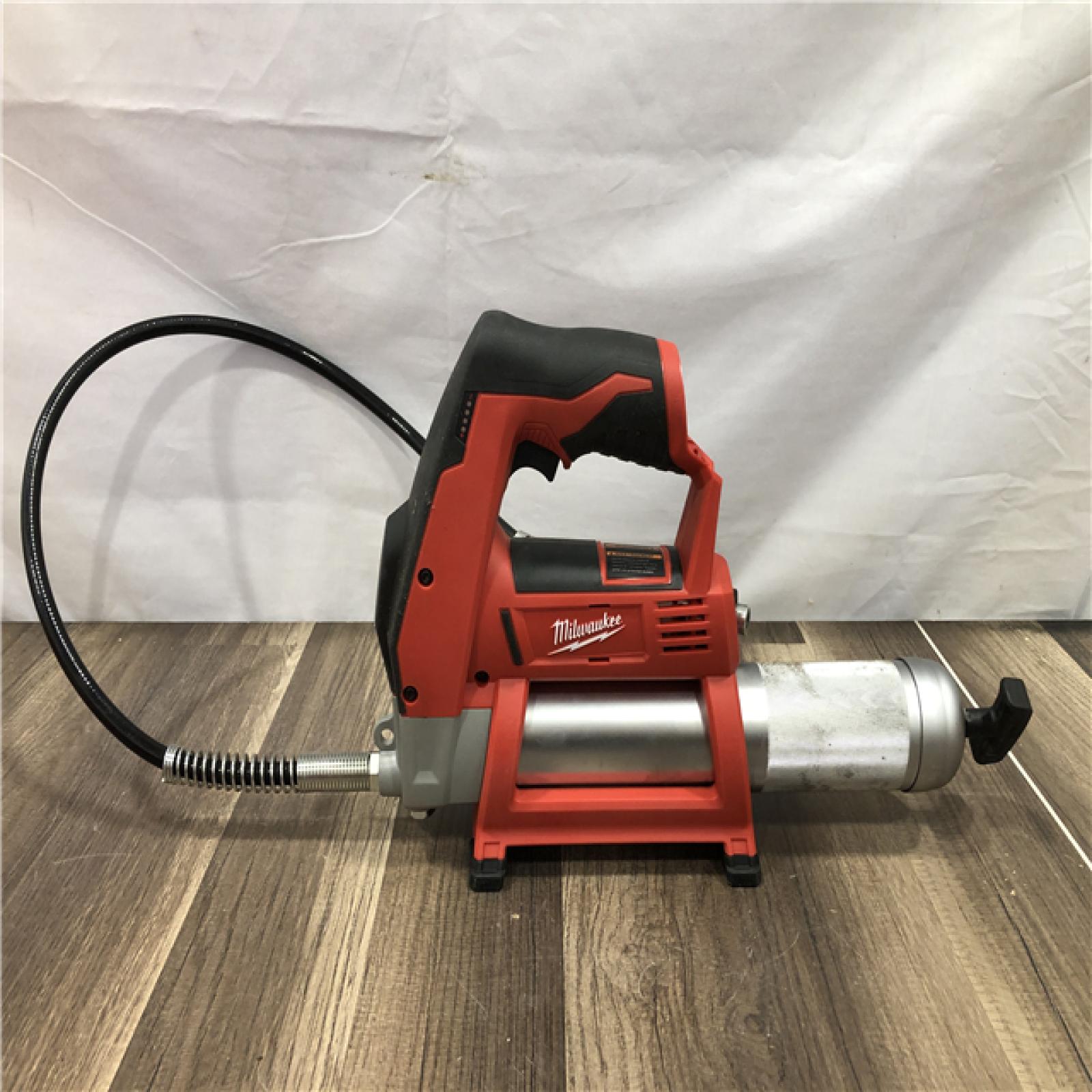 AS-IS Milwaukee M12 12V Lithium-Ion Cordless Grease Gun (Tool-Only)