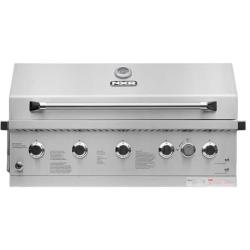 Phoenix LIKE NEW NXR 37 in. 5-Burner Built-In Gas Grill in Stainless Steel with Infrared and Rotisserie Burner