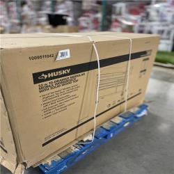 DALLAS LOCATION -  Husky Modular Tool Storage 52 in. W x 20 in. D Standard Duty Black Mobile Workbench Cabinet