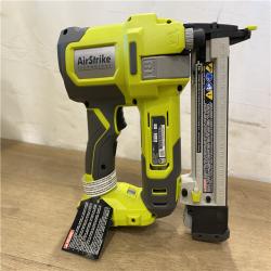 AS-IS RYOBI ONE+ 18V 18-Gauge Cordless AirStrike Narrow Crown Stapler (Tool Only)
