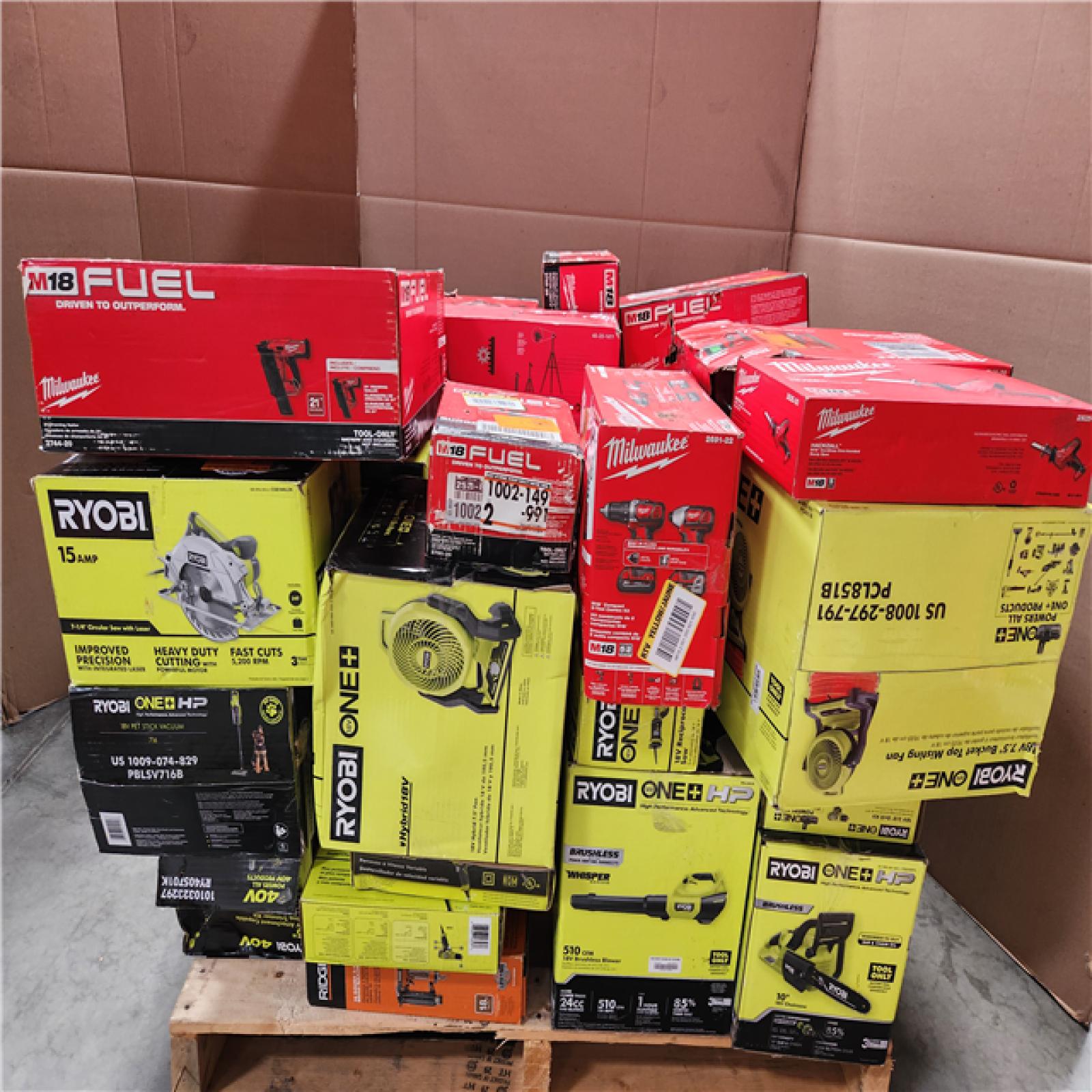 CALIFORNIA AS-IS TOOL PALLET