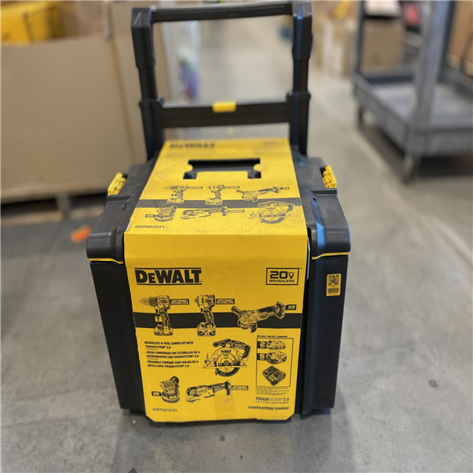AS-IS - DEWALT 20-Volt MAX ToughSystem Lithium-Ion 6-Tool Cordless Combo Kit