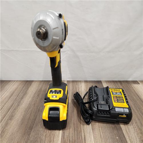 AS-IS Dewalt 20V MAX Lithium-Ion Cordless 1/2 in. Impact Wrench Kit W/ BATTERY & CHARGER