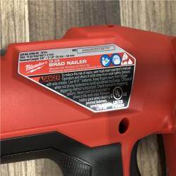 AS-IS Milwaukee FUEL 18-Volt Lithium-Ion Brushless Cordless Gen II 18-Gauge Brad Nailer (Tool-Only)