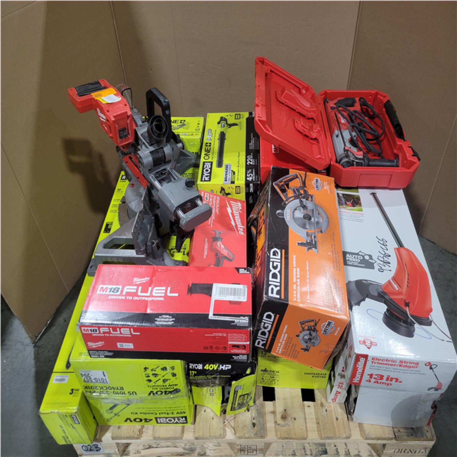 CALIFORNIA AS-IS TOOL PALLET