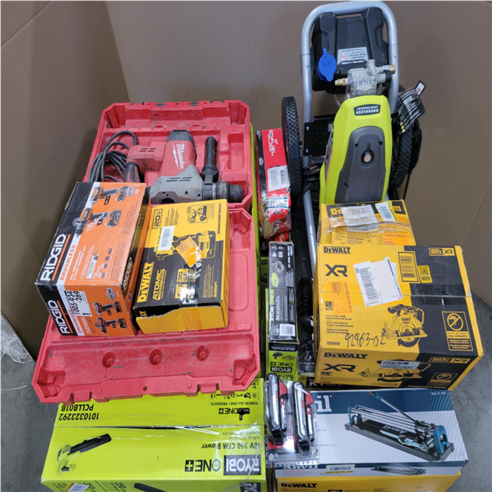 CALIFORNIA AS-IS TOOL PALLET