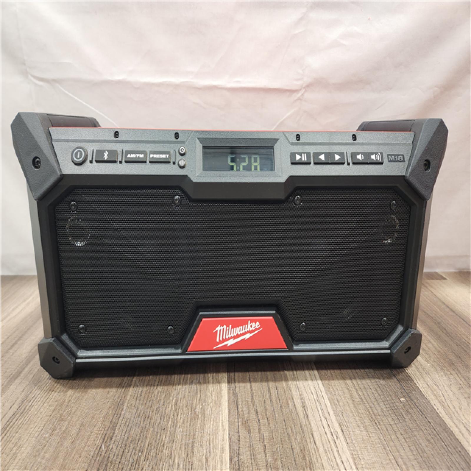 AS-IS- Milwaukee M18 18V Lithium-Ion Cordless Jobsite Radio