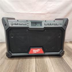 AS-IS- Milwaukee M18 18V Lithium-Ion Cordless Jobsite Radio