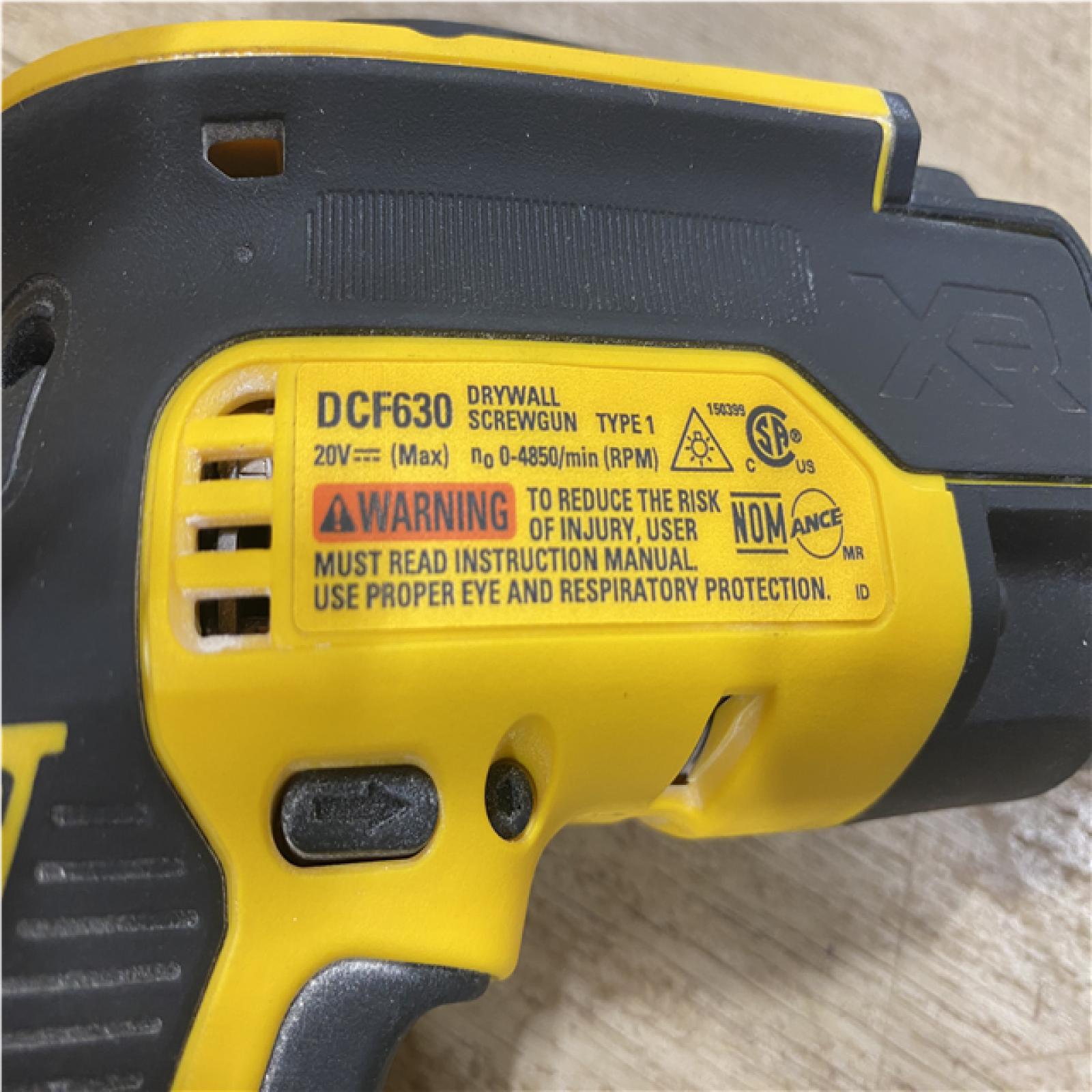 AS-IS DEWALT XR 20V MAX Lithium-Ion Cordless Brushless Screw Gun (Tool Only)