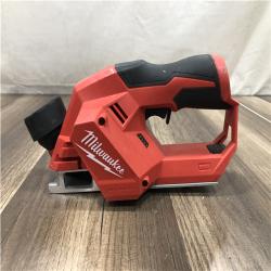 AS-IS M12 12V Lithium-Ion Brushless Cordless 2 in. Planer (Tool-Only)