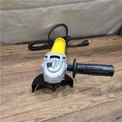 GOOD DEWALT 11 Amp Corded 4.5 in. Small Angle Grinder