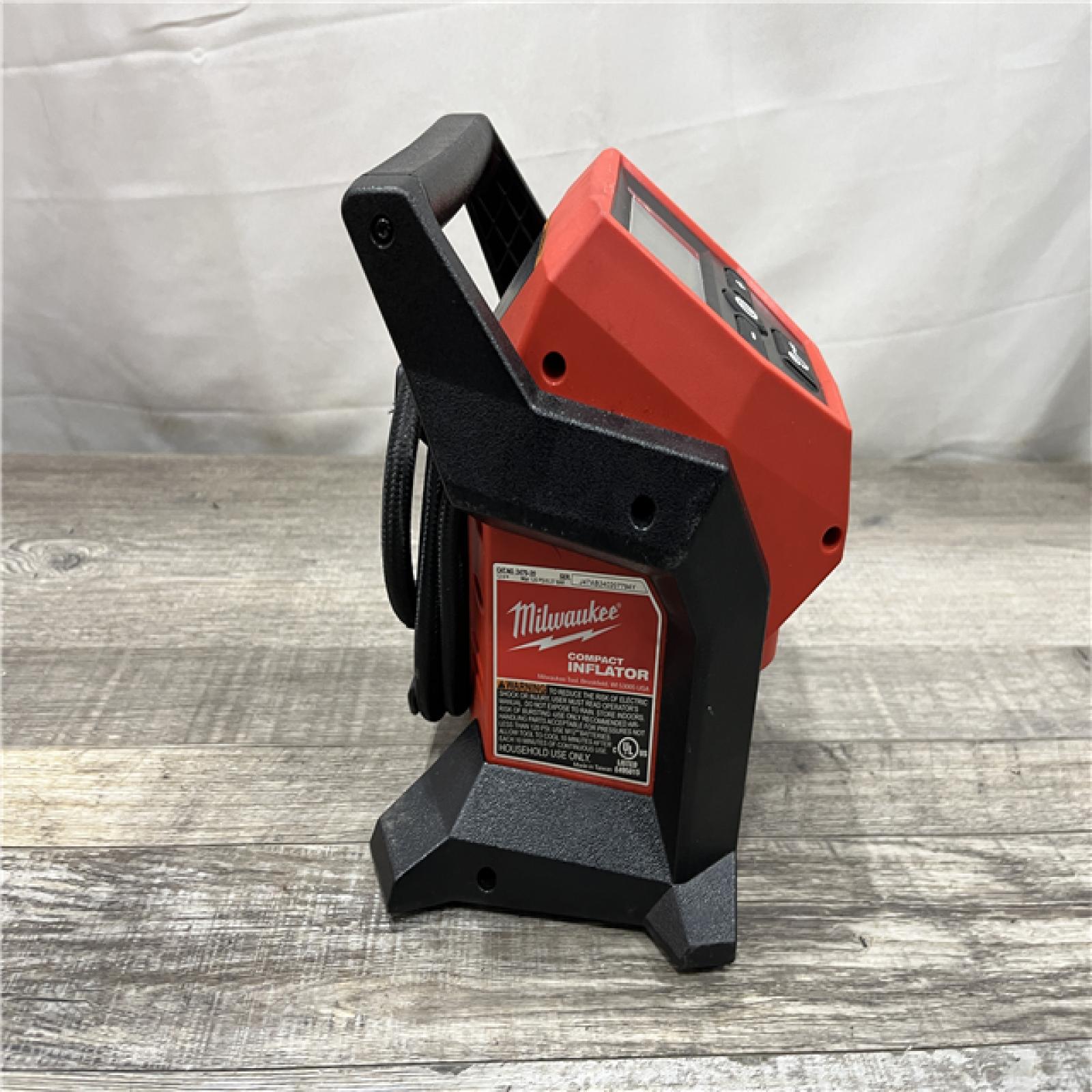 AS-IS Milwaukee 12-Volt Lithium-Ion Cordless Electric Portable Inflator (Tool-Only)