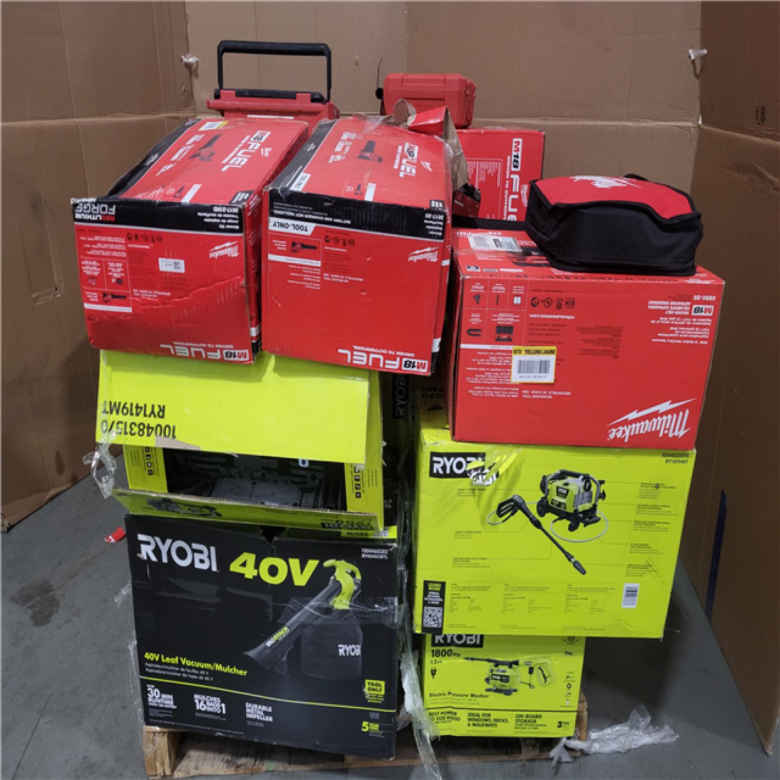 CALIFORNIA AS-IS TOOL PALLET