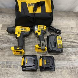 AS-IS DEWALT 20V MAX Cordless Drill/Impact 2 Tool Combo Kit