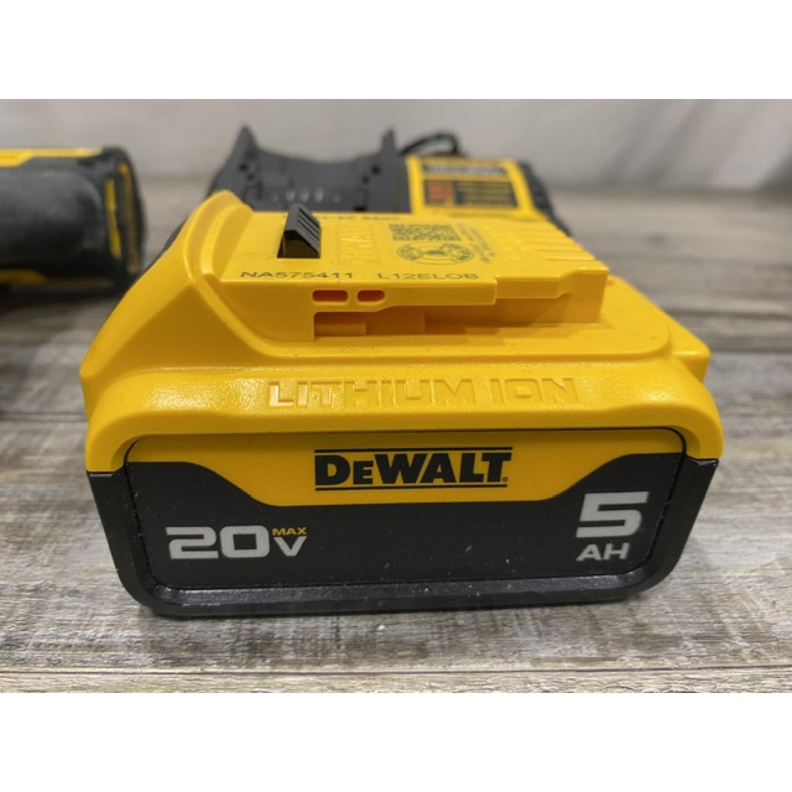 AS-IS DEWALT 20-Volt Maximum XR Lithium-Ion Cordless Brushless 1/4 in. 3-Speed Impact Driver Kit