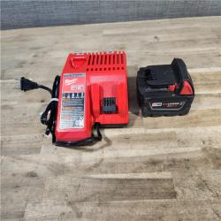 HOUSTON LOCATION - AS-IS Milwaukee M18 1/2 in. Cordless Brushless High Torque Impact Wrench Kit (Battery & Charger)