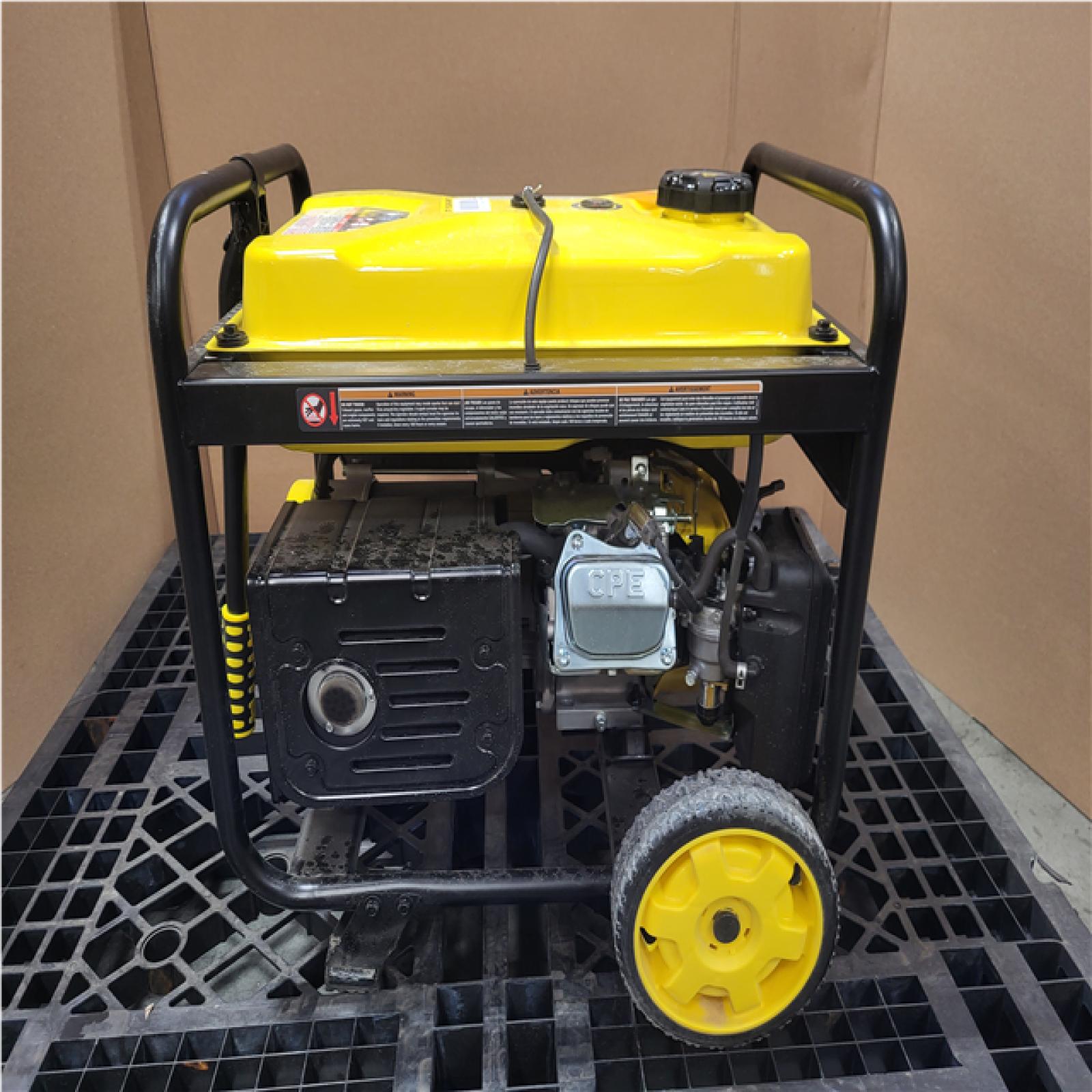 CALIFORNIA AS IS CHAMPION 5 300/4250 DUEL FUEL PORTABLE GENERATOR