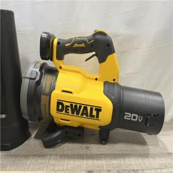 AS-IS DEWALT 20V MAX XR 550 CFM 133 MPH Cordless Battery Powered Blower Kit