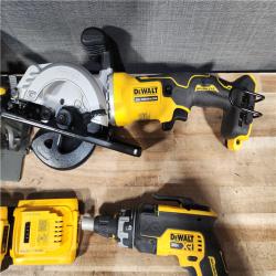 HOUSTON LOCATION - AS - IS DEWALT 3 TOOL COMBO KIT W/ (2) BATTERY & CHARGER