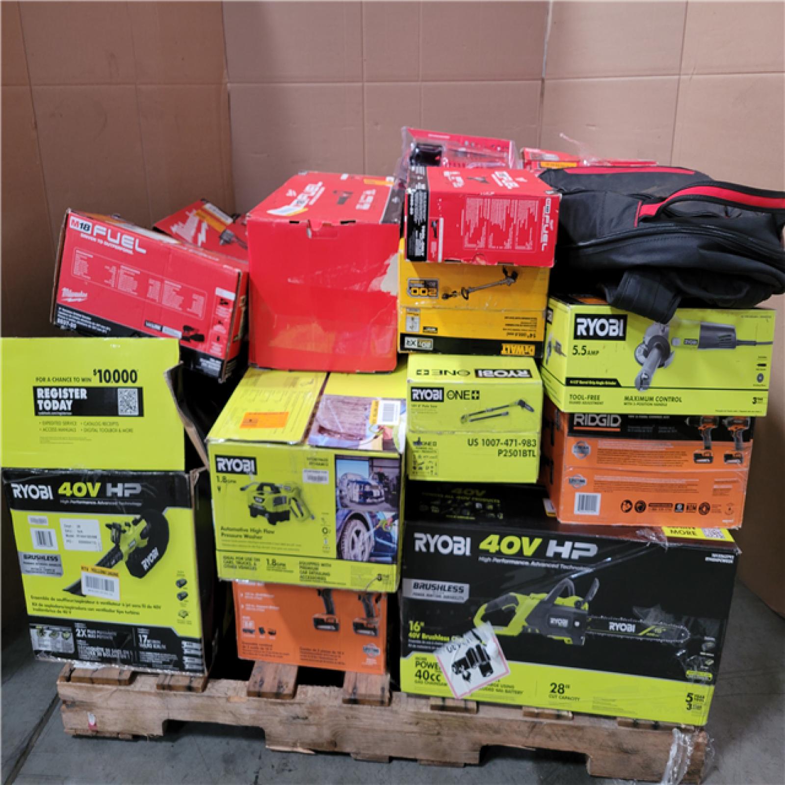 CALIFORNIA AS-IS TOOL PALLET