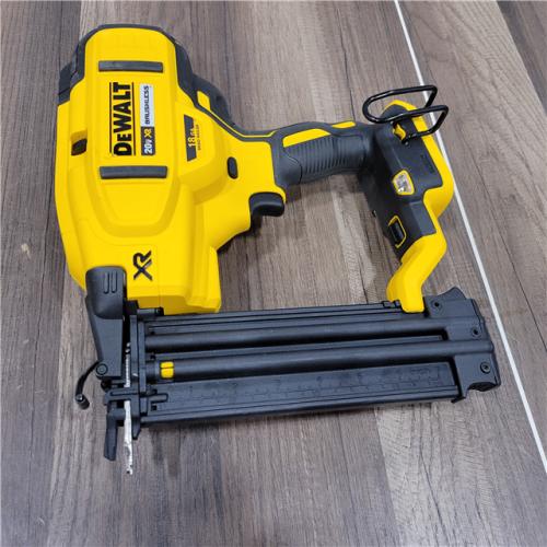 AS-IS  DEWALT Cordless 18-Gauge Narrow Crown Stapler (Tool Only)