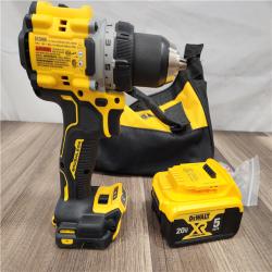 LIKE NEW! - DEWALT 20V MAX XR Brushless Cordless 1/2 Drill/Driver Kit