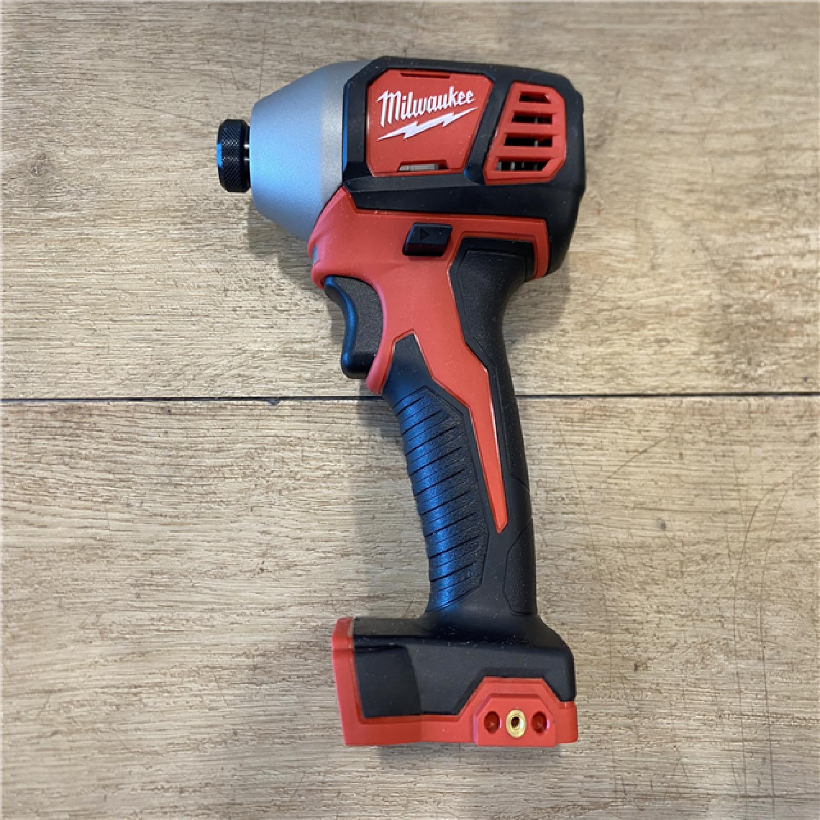 AS-IS Milwaukee 18V Lithium-Ion Cordless 1/4 in. Hex Impact Driver (Tool-Only)
