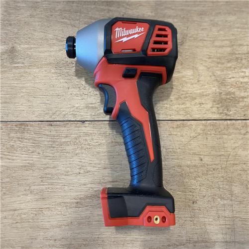 AS-IS Milwaukee 18V Lithium-Ion Cordless 1/4 in. Hex Impact Driver (Tool-Only)