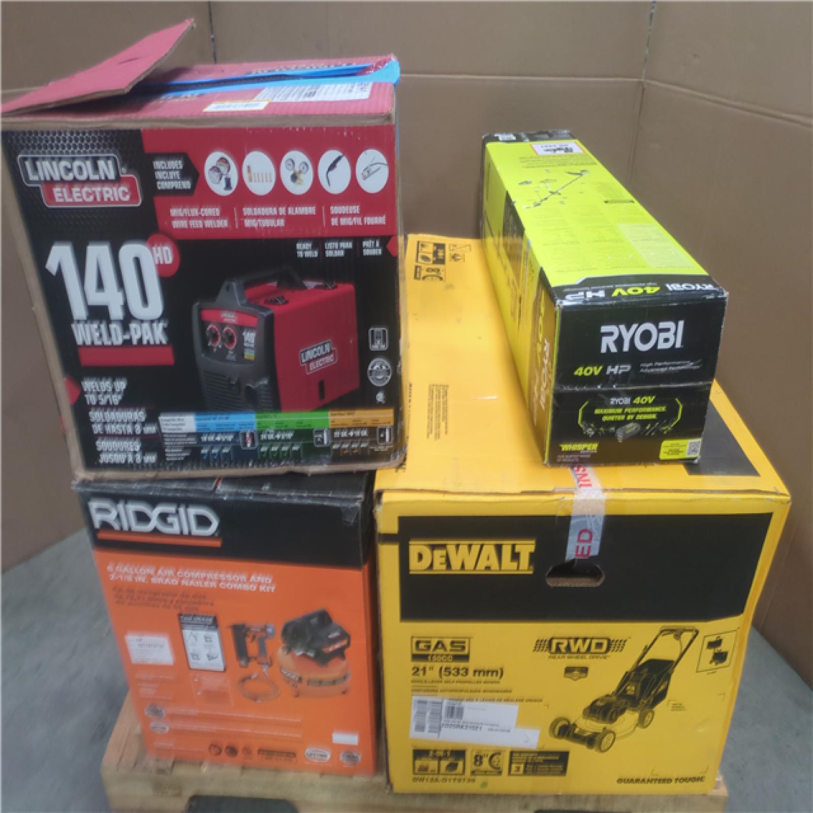 California AS-IS OUTDOOR POWER EQUIPMENT