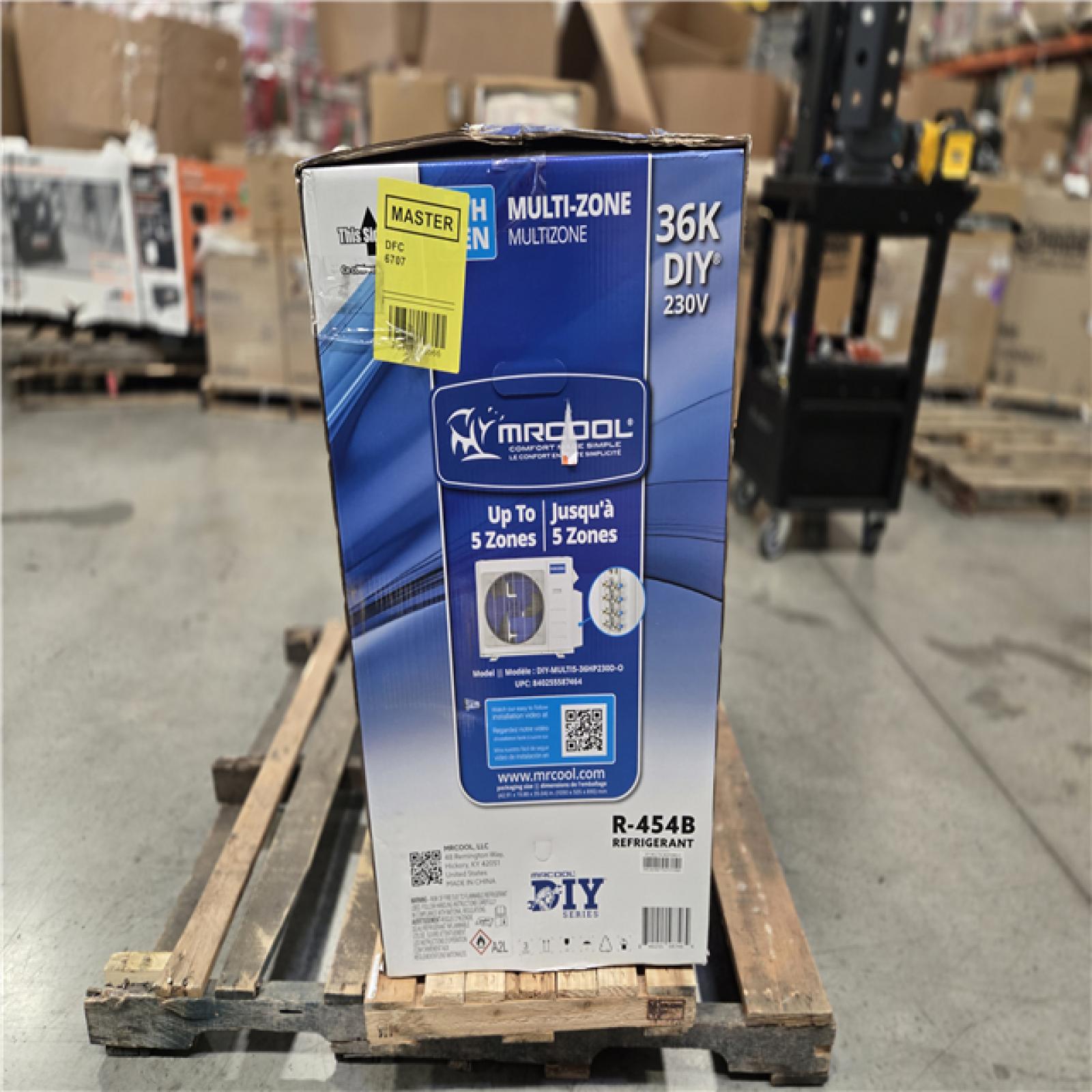 DALLAS LOCATION- AS-IS MRCOOL 36K HEAT PUMP AIR CONDITIONER