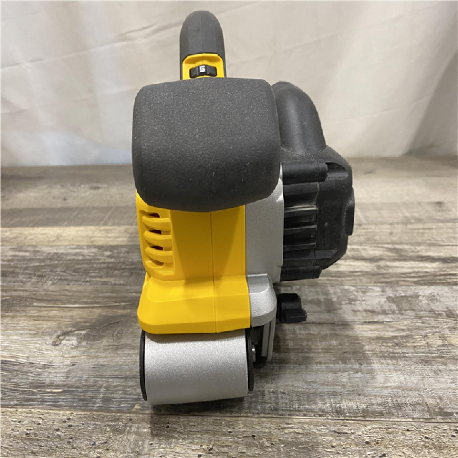 AS-IS DEWALT 20V MAX* XR Brushless Cordless Belt Sander (Tool-Only)