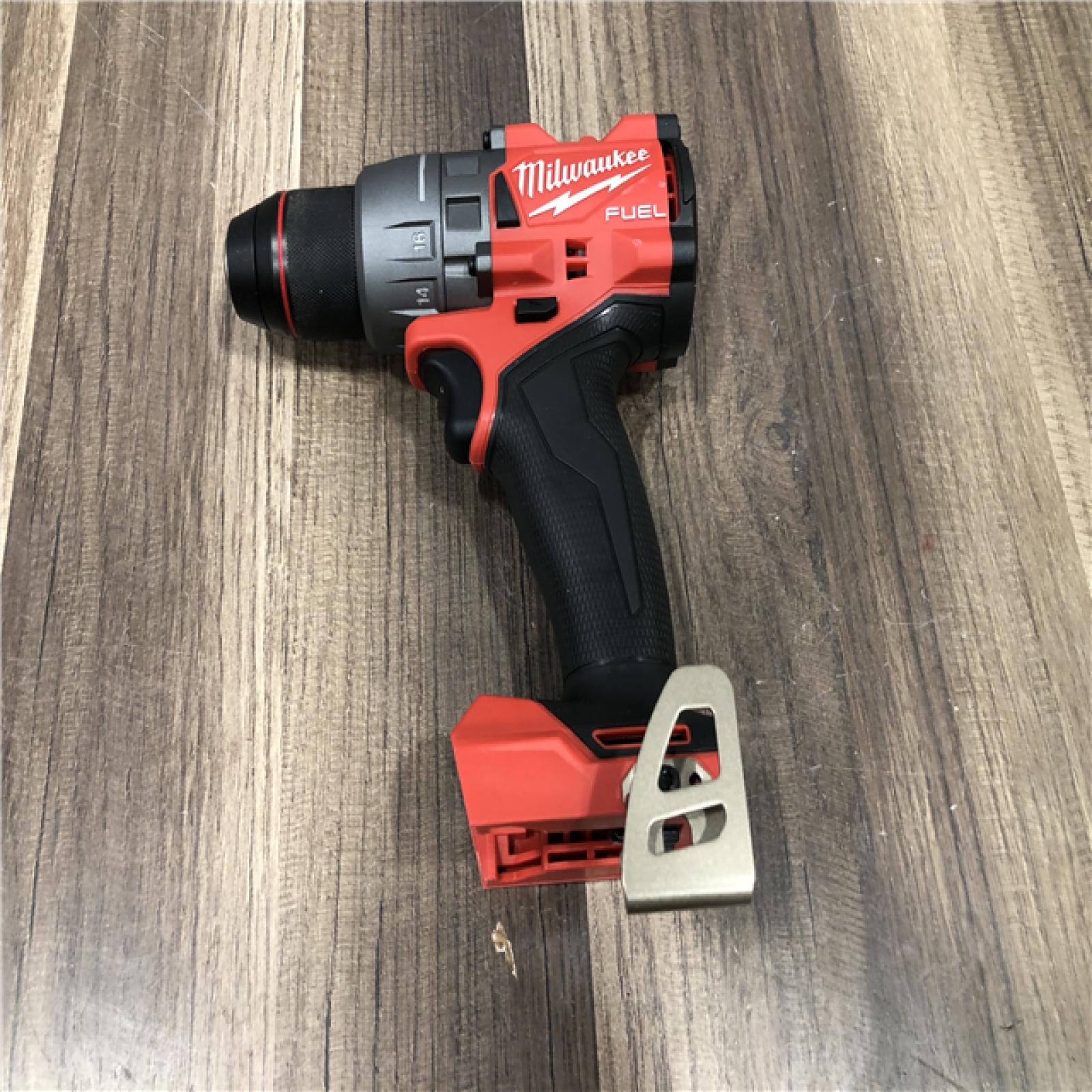 AS-IS Milwaukee  FUEL 18V Lithium-Ion Brushless Cordless 1/2 in. Drill/Driver (Tool-Only)