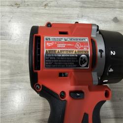 AS-IS Milwaukee 18V Lithium-Ion Brushless Cordless 1/2 in. Compact Hammer Drill/Driver Kit