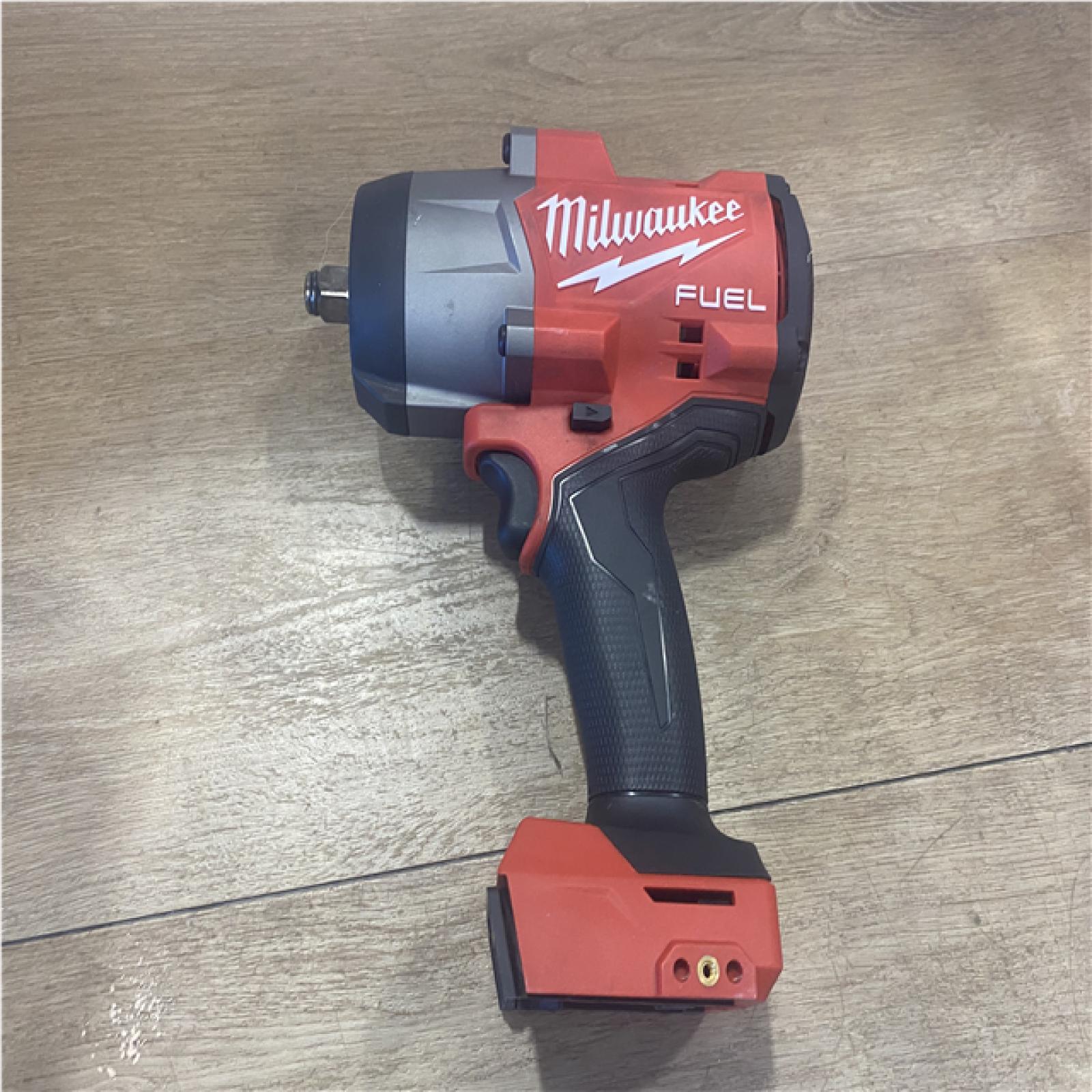 AS-IS Milwaukee FUEL 18V Lithium-Ion Brushless Cordless 1/2 in. Impact Wrench with Friction Ring (Tool-Only)