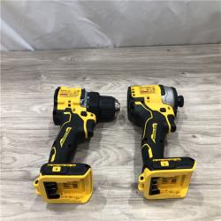 AS-IS DEWALT ATOMIC 20-Volt MAX Lithium-Ion Cordless Combo Kit