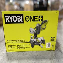 NEW! - RYOBI ONE+ 18V Cordless 7-1/4 in. Compound Miter Saw (Tool Only)