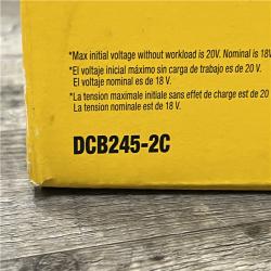 AS-IS DEWALT 20V MAX Lithium-Ion Starter Kit with 4.0 Ah and 5.0 Ah Batteries and Charger