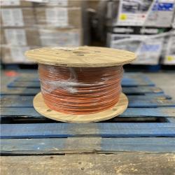 DALLAS LOCATION - AS-IS Southwire 2,500 ft. 6 Orange Stranded CU SIMpull THHN Wire (SEE NOTES)